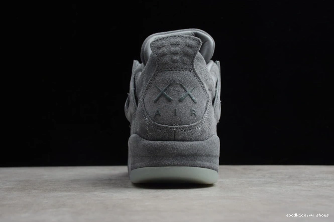 Rep Grey 930155-003 Air 4 Cool KAWS Jordan x 0709